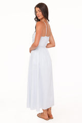Madi Maxi Dress - Pale Blue