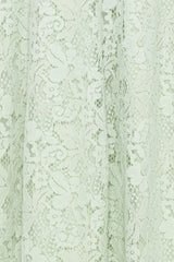 Mapleton Maxi Dress - Sage Green Lace