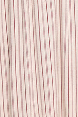 Martin Maxi Dress - Cherry Red Stripe