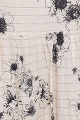 Martine Maxi Dress - Black/Ivory Floral