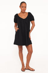 Marty Mini Dress - Black