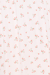 Mayven Maxi Dress - White Ditsy