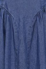 Milford Halterneck Midi Dress - Dark Denim