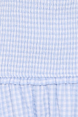 Parkway Maxi Dress - Blue Gingham