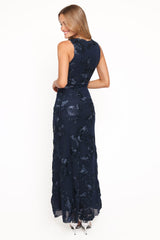 Ravina Maxi Dress - Blue
