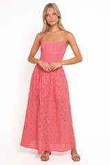Sonny Maxi Dress - Pink/Orange