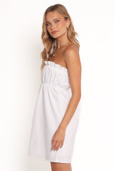 Stratton Mini Dress - White