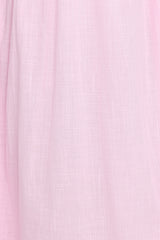 Sullivan Puff Sleeve Maxi Dress - Pink