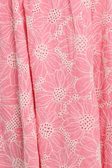 Taila Halterneck Midi Dress - Pink