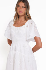 Tierney Mini Dress - White