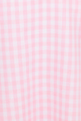Tilbury Midi Dress - Pink Gingham