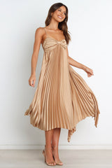 Vikki Dress - Gold