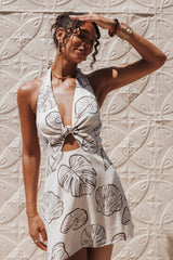 Vista Mini Dress - Cream Shells