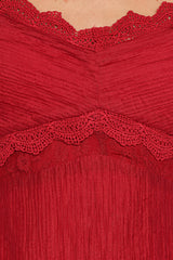 Winnie Maxi Dress - Red