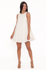Zena Mini Dress - Cream