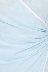 Zion Mini Dress - Pale Blue