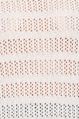 Flavia Open Stitch Sweater - Cream