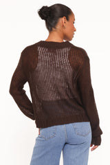 Gardner Cardigan - Coffee