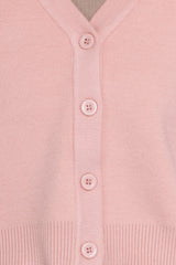 Lantana Flower Sleeve Cardigan - Pink