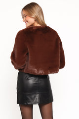 Minnie Jacket - Chocolate