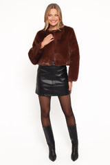 Minnie Jacket - Chocolate