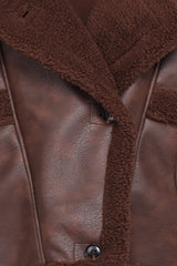 Sherpa Car Coat - Chocolate