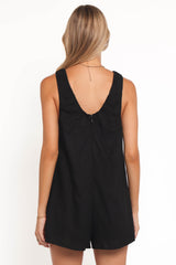 Archer Romper - Black