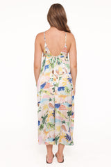 Jess Jumpsuit - Cream Resort Isle