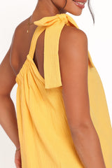 Miffy One Shoulder Romper - Mango