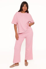 Angler Knit Set - Pink