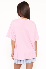Bridget Short Set - Pink Amalfi Coast