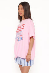 Bridget Short Set - Pink Amalfi Coast