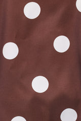 Brielle Polka Dot Set - Brown Polka Dot