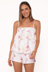 Calla Short Set - Bright Floral