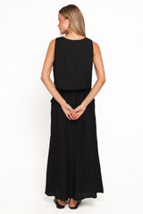 Captie Skirt Set - Black