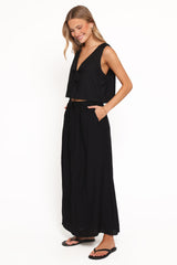 Captie Skirt Set - Black