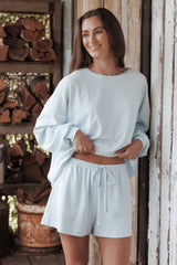 Eliza Short Set - Ice Blue