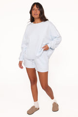 Eliza Short Set - Ice Blue