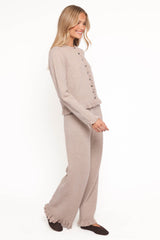 Eve Pant Set - Beige