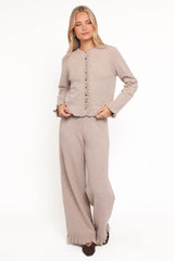 Eve Pant Set - Beige