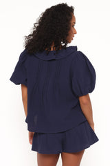 Felicity Short Set - Navy