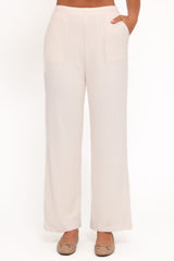 Granger Knit Pant Set - Cream