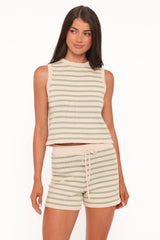 Ilona Knit Set - Cream/Sage