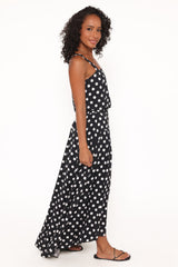 Lulu Set - Black Polka Dot