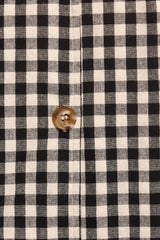 Miller Short Set - Black Gingham
