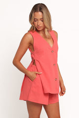 Miller Short Set - Coral