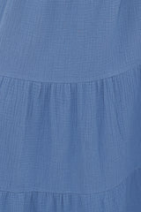 Sophia Skirt Set - Denim Blue