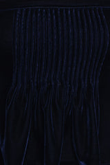 Sutton Strapless Pant Set - Midnight Blue Velvet