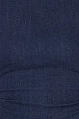 Tindra Open Back Skirt Set - Dark Denim