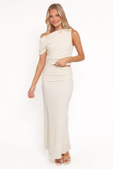 Vesper Maxi Skirt Set - Cream
